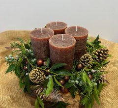 Adventní floristický workshop