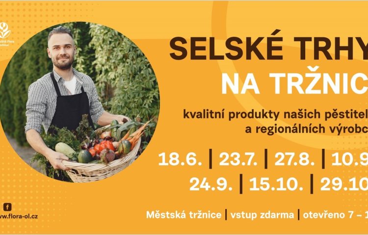 Selské trhy na tržnici