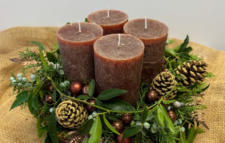 Adventní floristický workshop